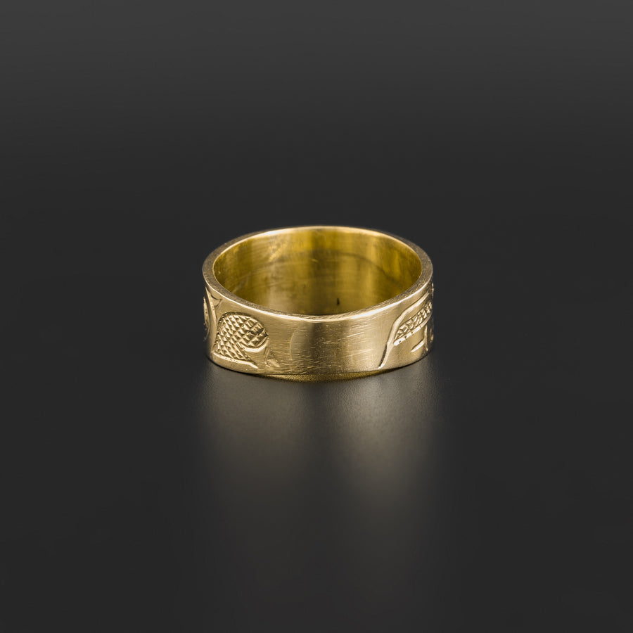 Killerwhale - 14k Gold Ring