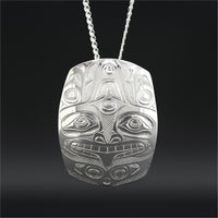 Killerwhale - Silver Pendant and Brooch