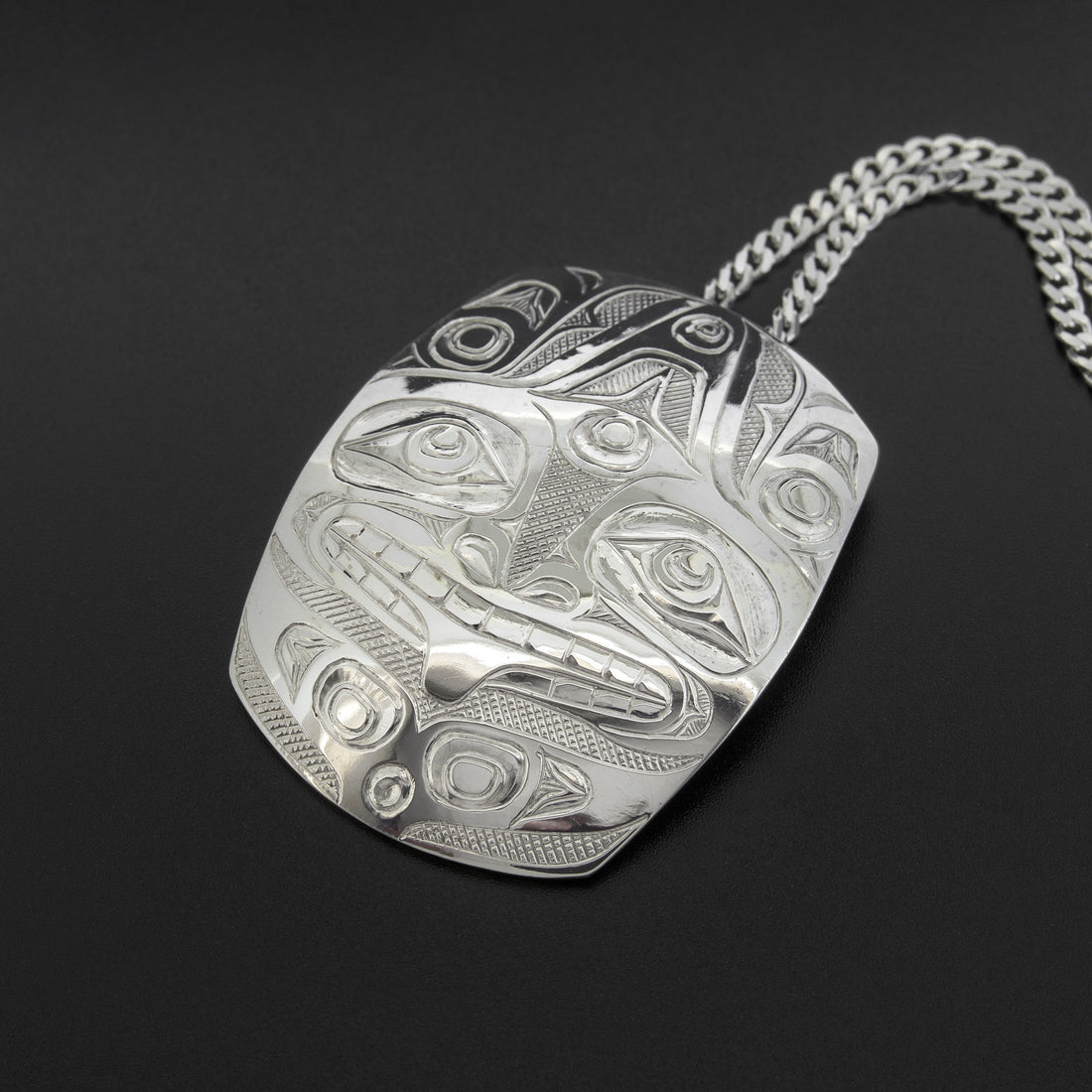 Killerwhale - Silver Pendant and Brooch