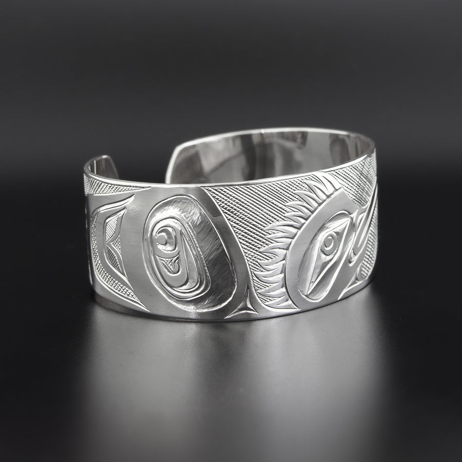 Kingfisher - Silver Bracelet