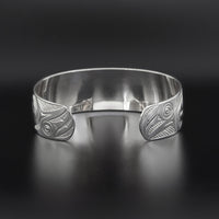 Reverse Hummingbirds - Silver Bracelet