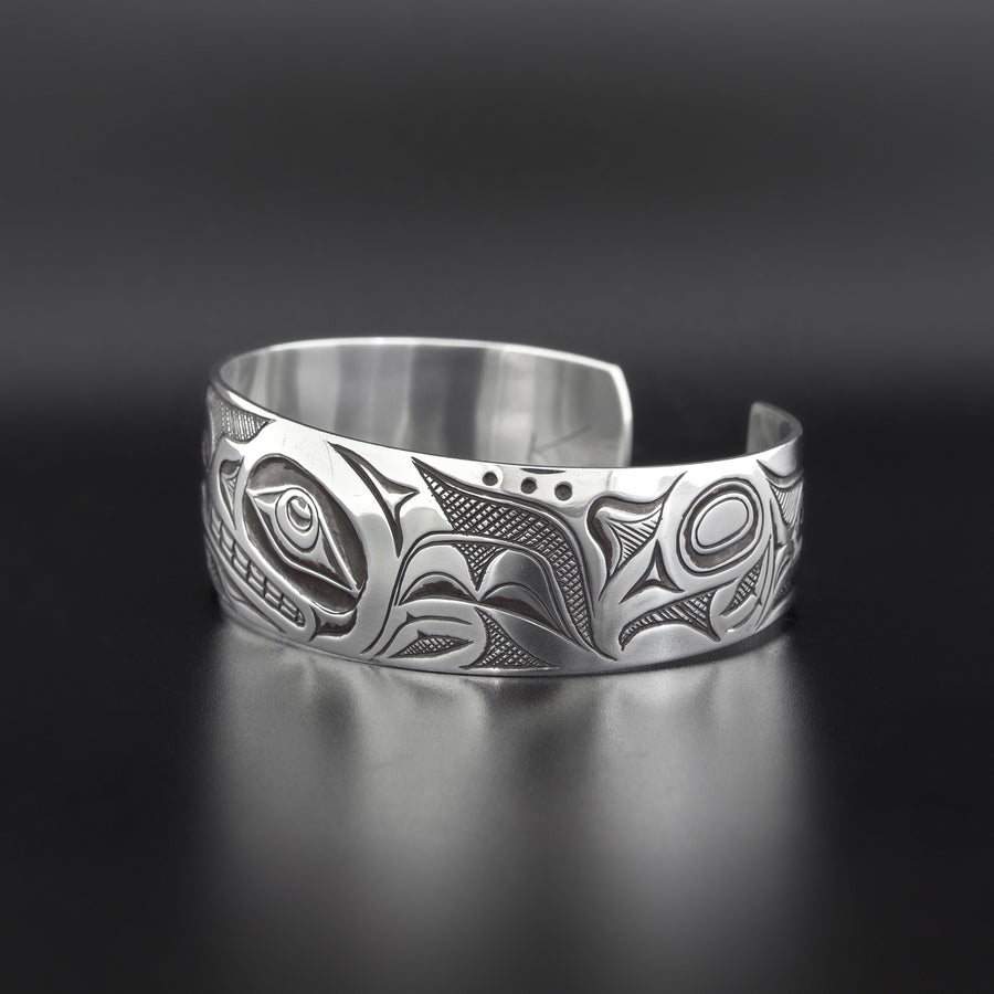 Wolf - Silver Bracelet