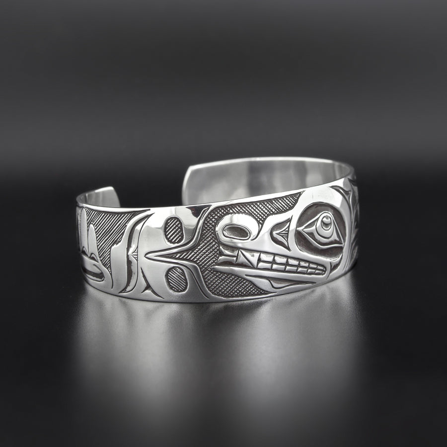 Wolf - Silver Bracelet