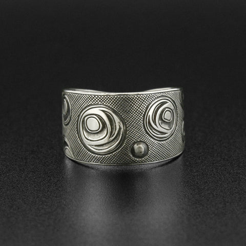 Salmon Egg - Silver Ring