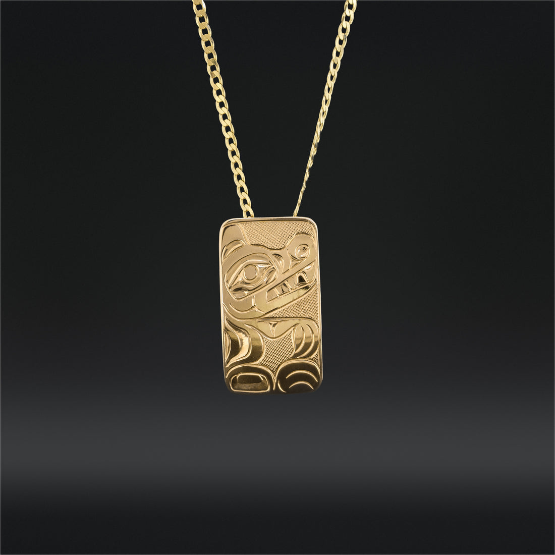 Bear - 14k Gold Pendant