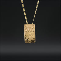 Bear - 14k Gold Pendant