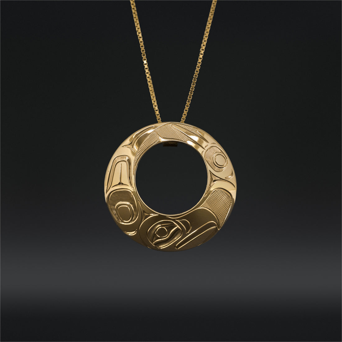 Eagle - 14k Gold Pendant