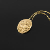 Eagle - 14k Gold Pendant