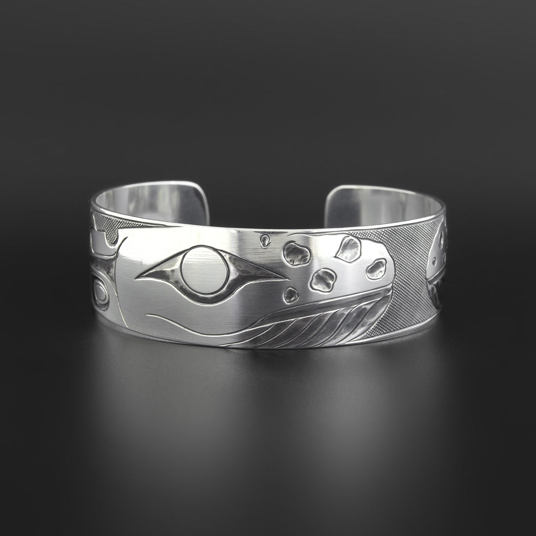 Humpback Whales - Silver Bracelet