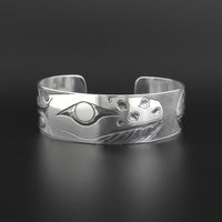 Humpback Whales - Silver Bracelet