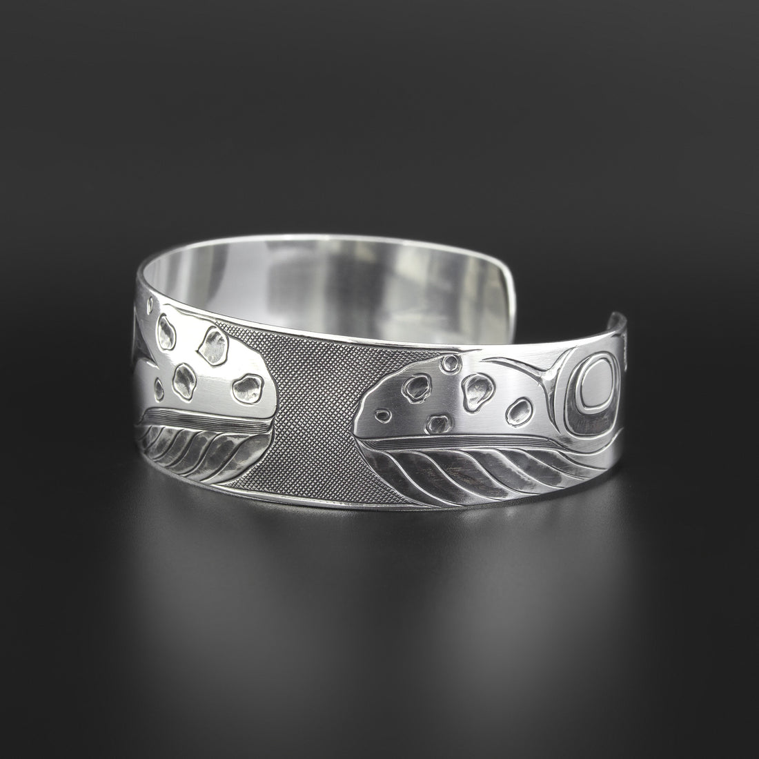 Humpback Whales - Silver Bracelet