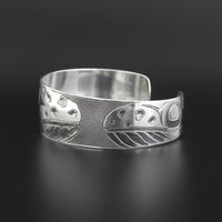 Humpback Whales - Silver Bracelet