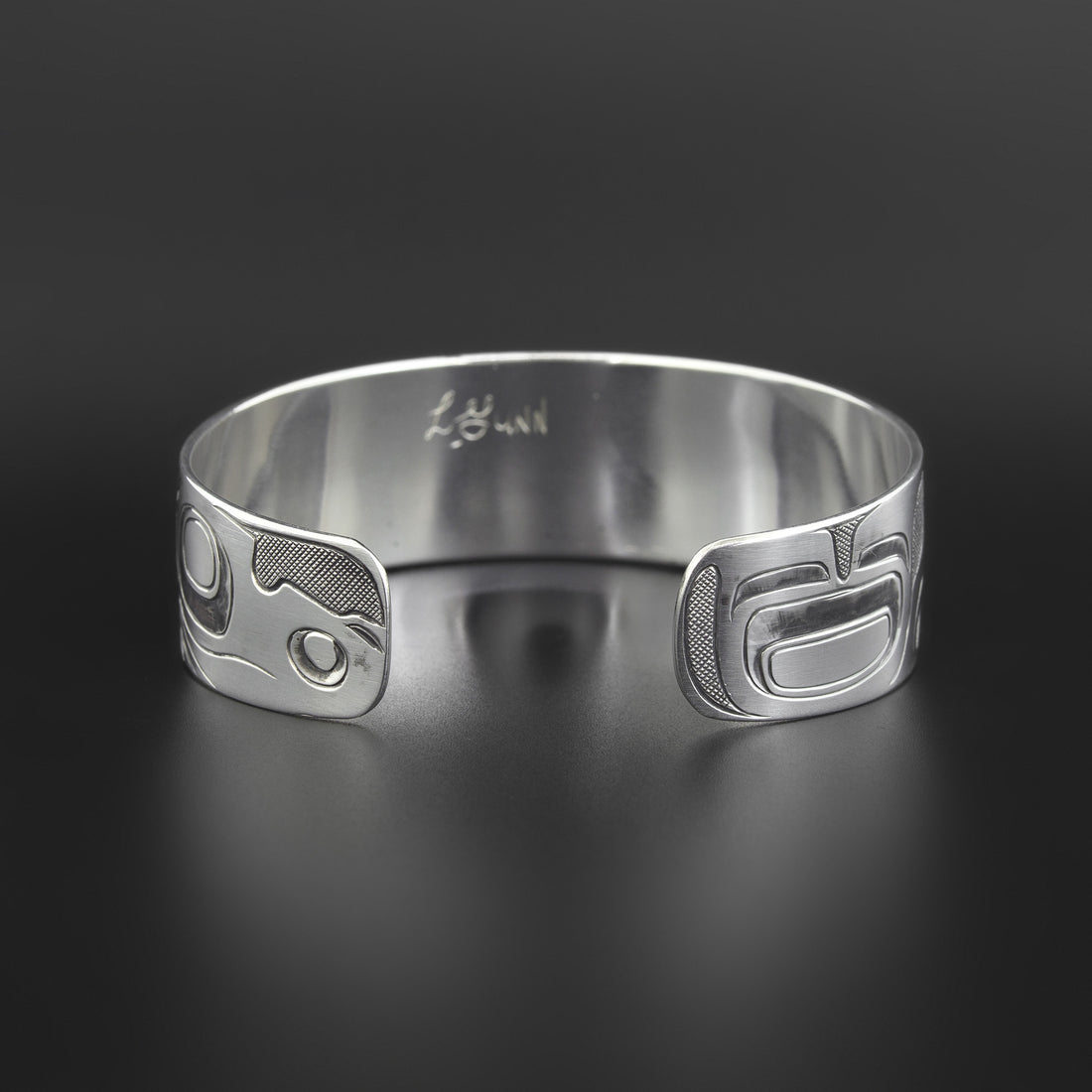 Humpback Whales - Silver Bracelet