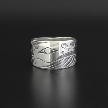 Humpback - Silver Ring