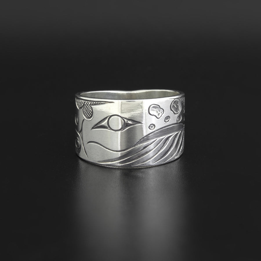 Humpback - Silver Ring