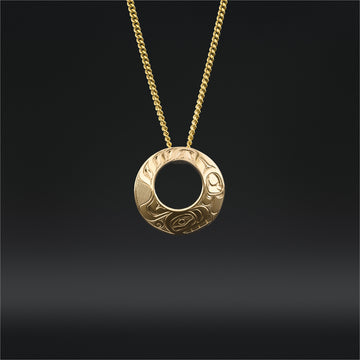 Killerwhale - 14k Gold Pendant