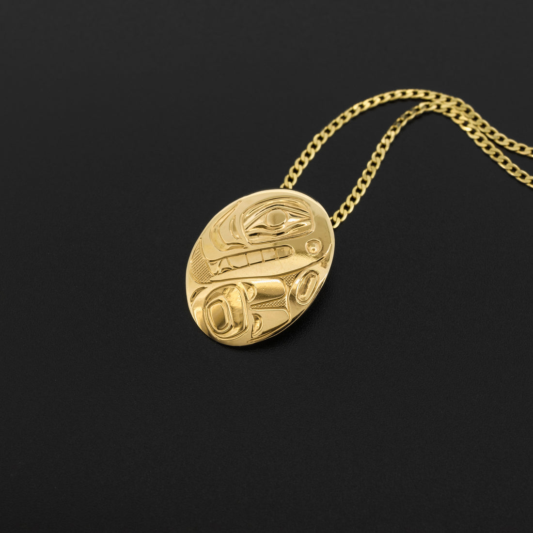 Killerwhale - 14k Gold Pendant