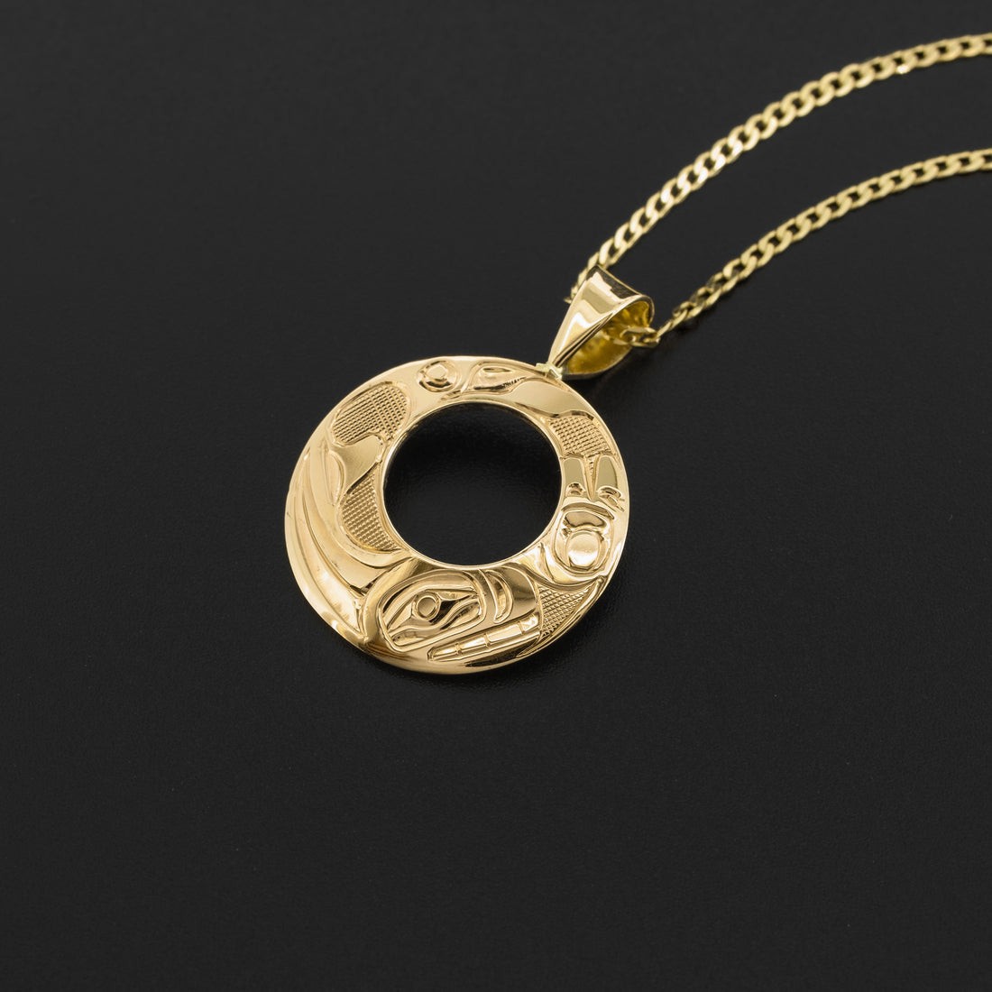 Killerwhale - 14k Gold Pendant