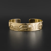Orcas - 14k Gold Bracelet