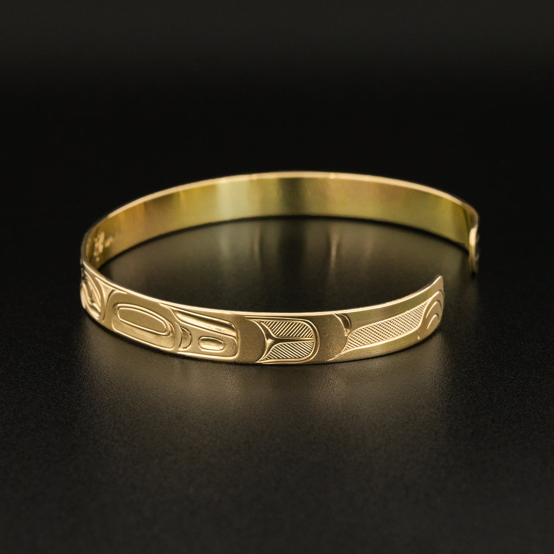 Raven and Eagle 14k Gold Bracelet