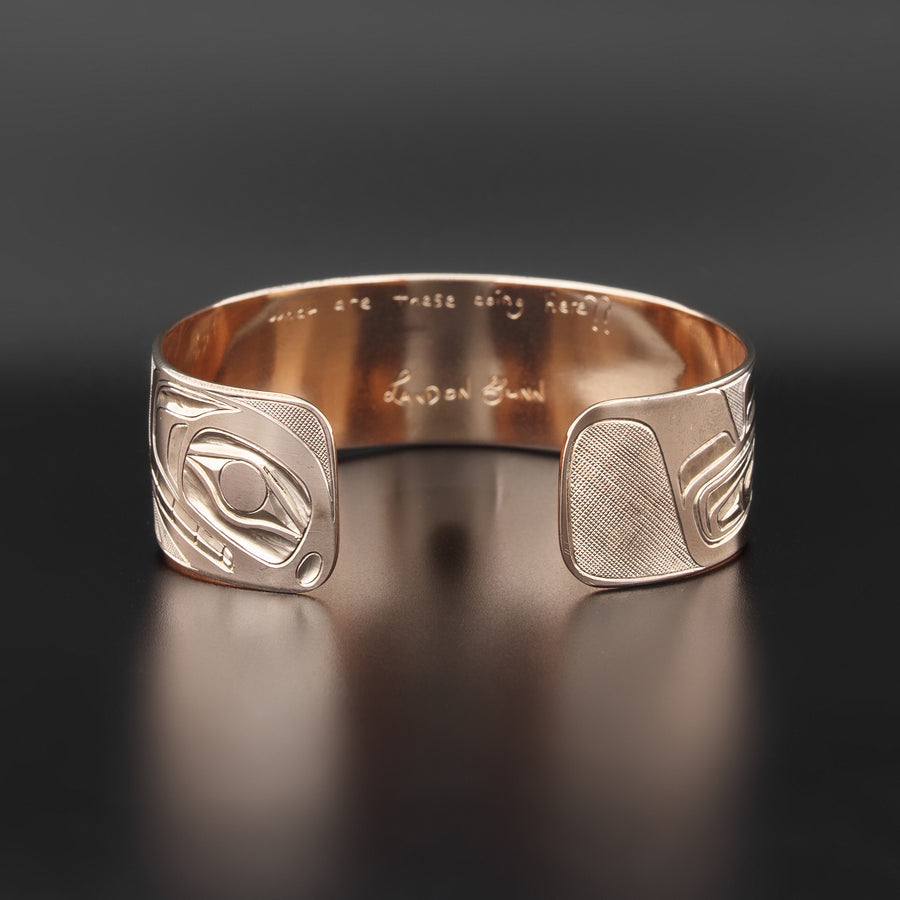 What Are These Doing Here? - Shibuichi Silver Bracelet