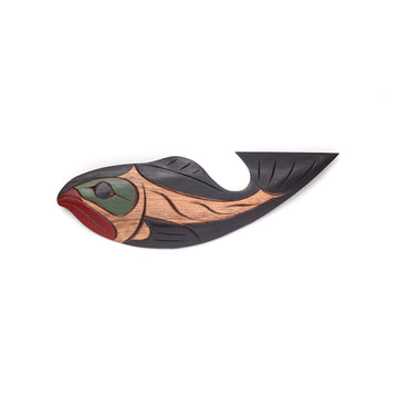 Salmon - Pine Carving