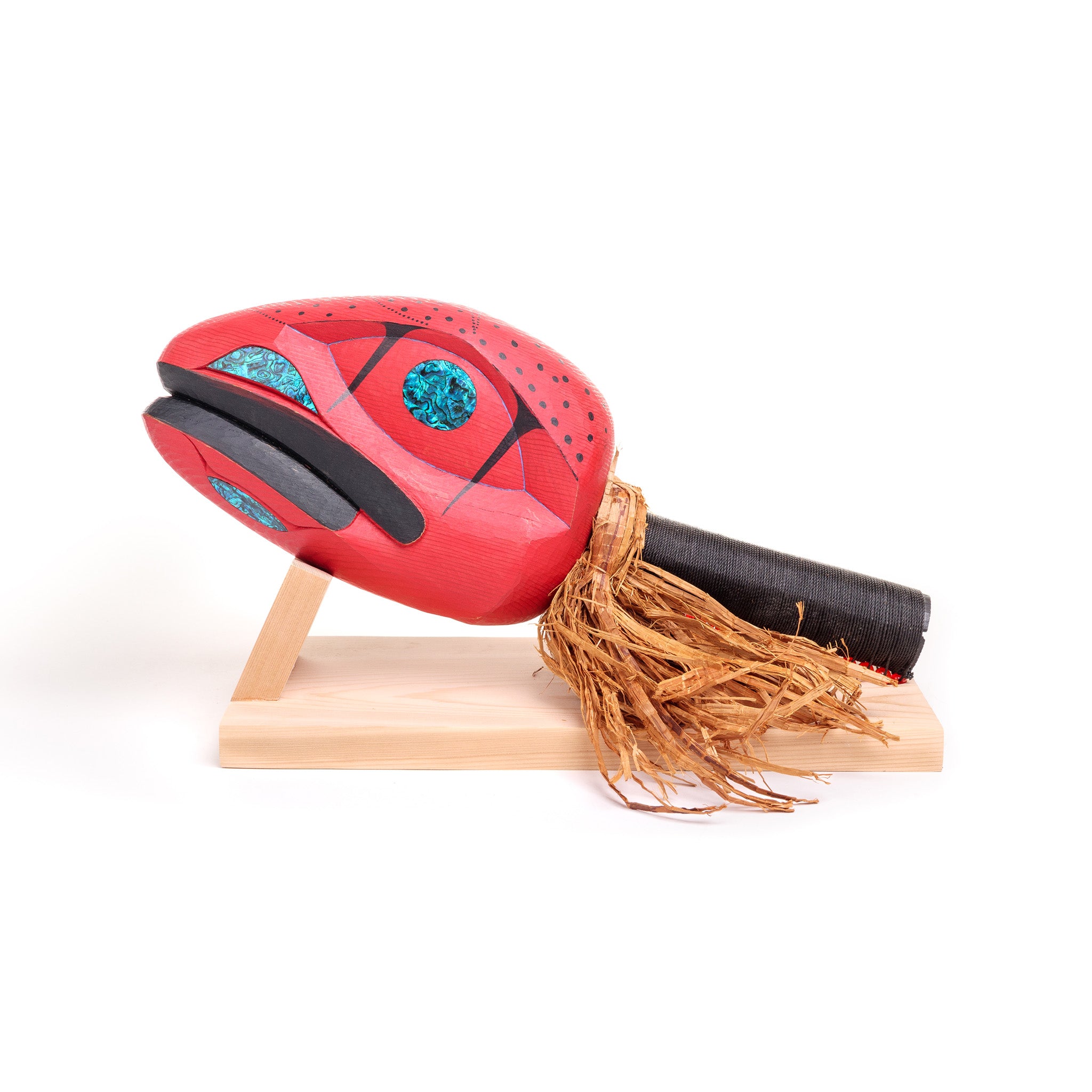 Salmon - Red Cedar Rattle – Lattimer Gallery