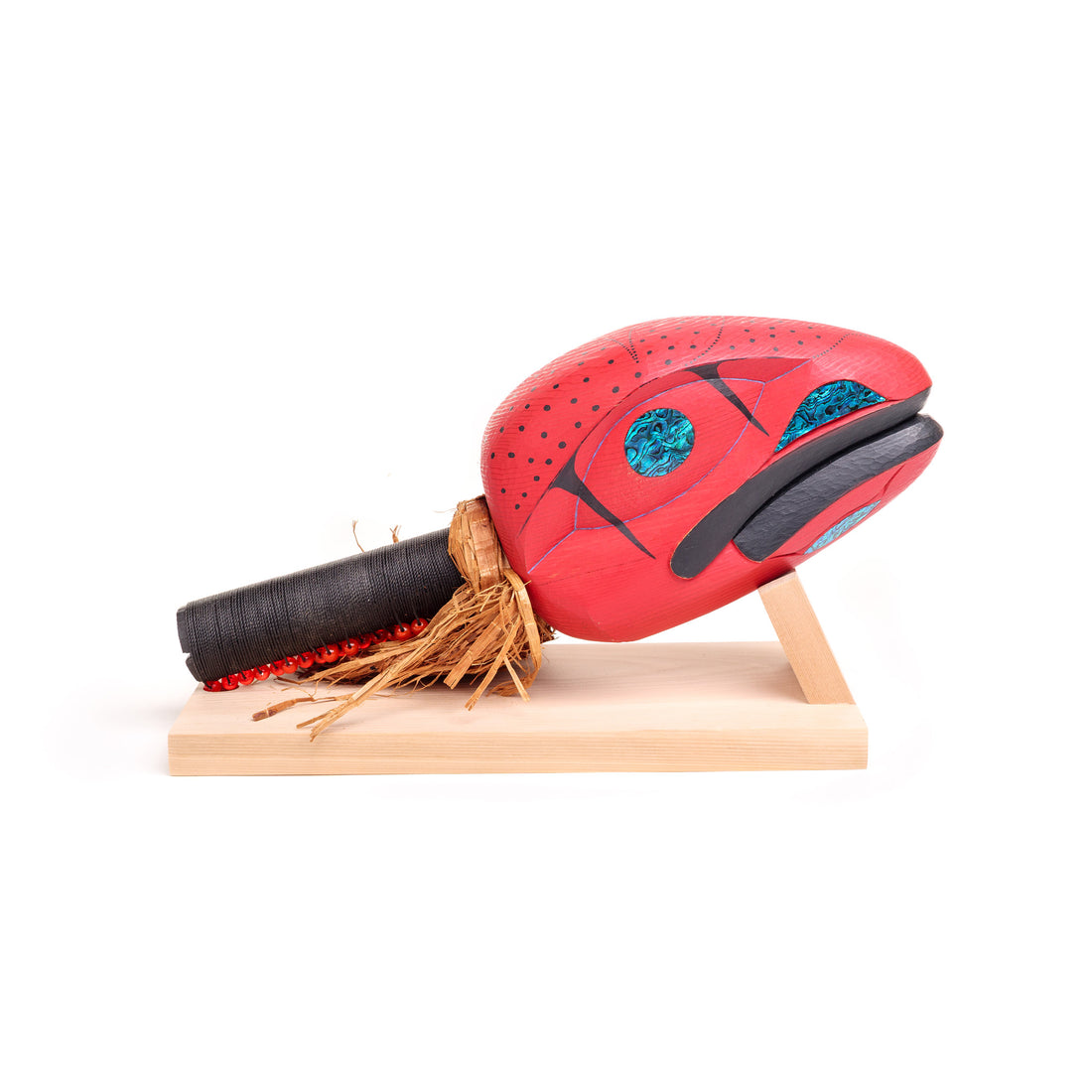 Salmon Rattle Salmon - Red Cedar Rattle – Lattimer Gallery