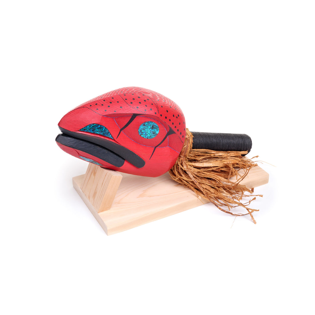 Salmon Rattle Salmon - Red Cedar Rattle – Lattimer Gallery
