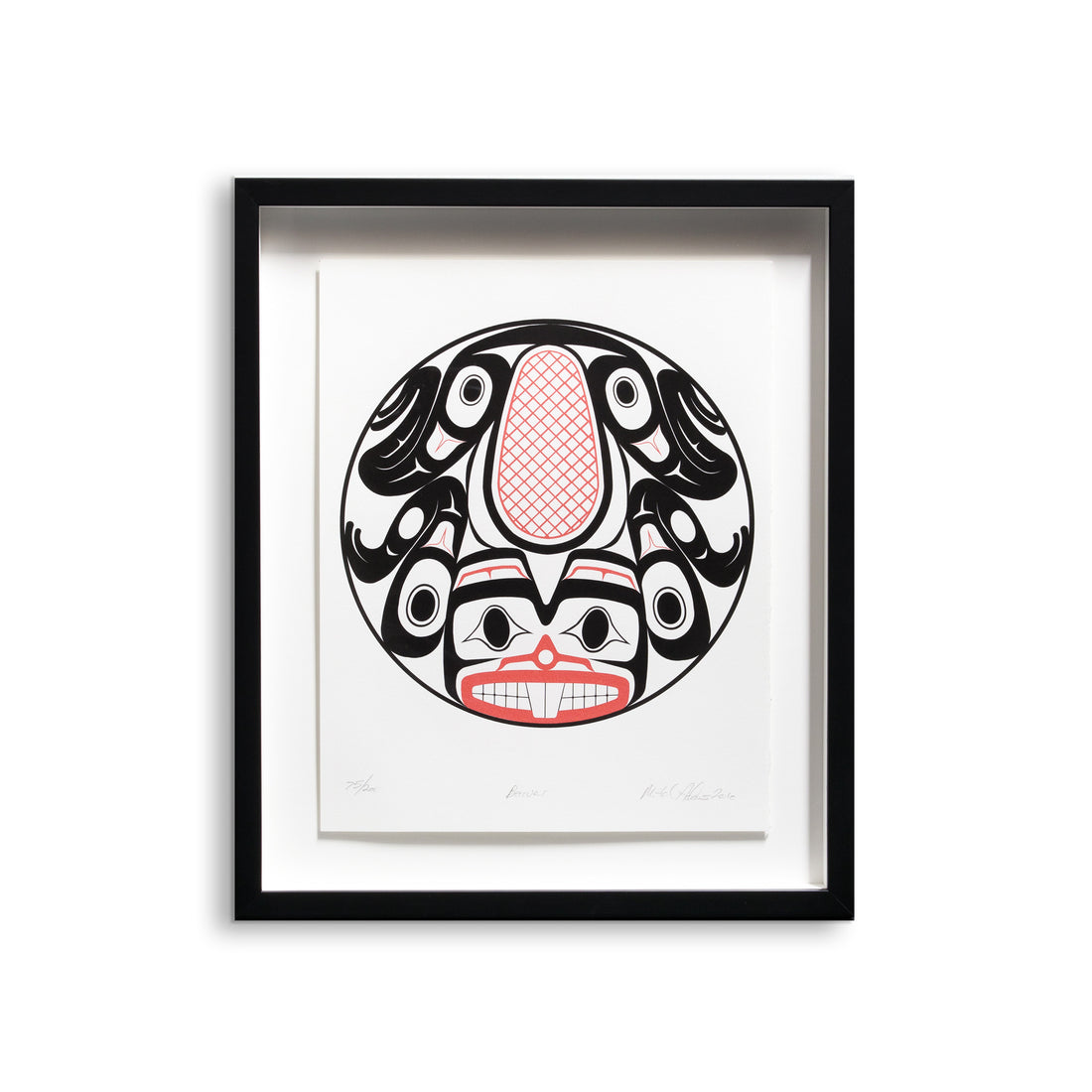 Beaver - Framed Limited Edition Print