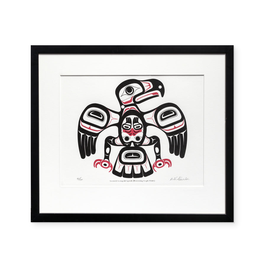 Honouring Eagle Child - Framed Limited Edition Print