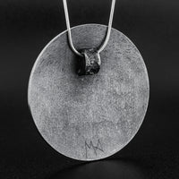 Moon and Stars - Silver Pendant