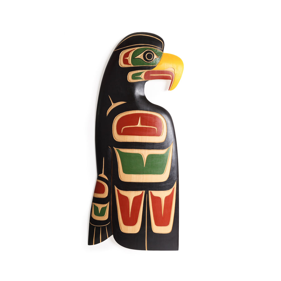Eagle - Yellow Cedar Carving