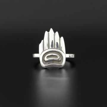 Friendship Hand - Silver Ring