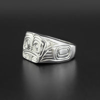 Frog - Silver Ring