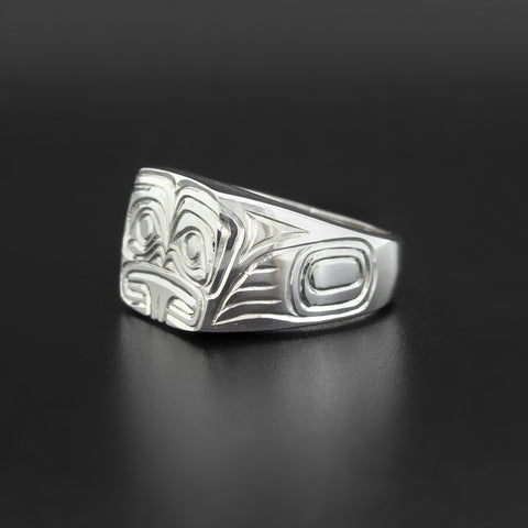 Frog - Silver Ring