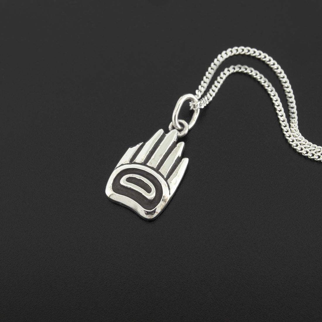 Hand - Silver Pendant