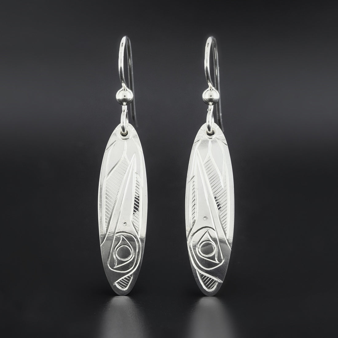 Hummingbird - Silver Earrings