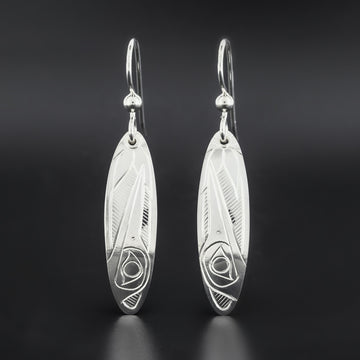 Hummingbird - Silver Earrings