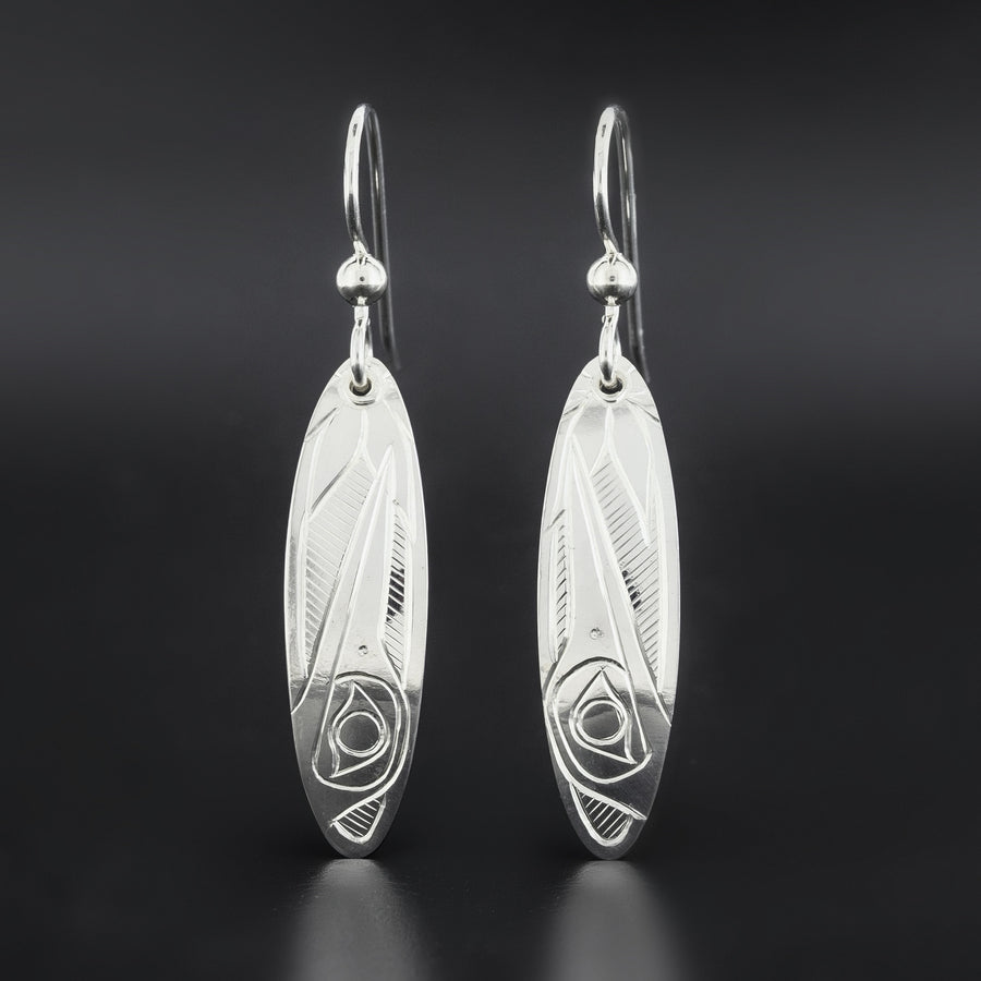Hummingbird - Silver Earrings