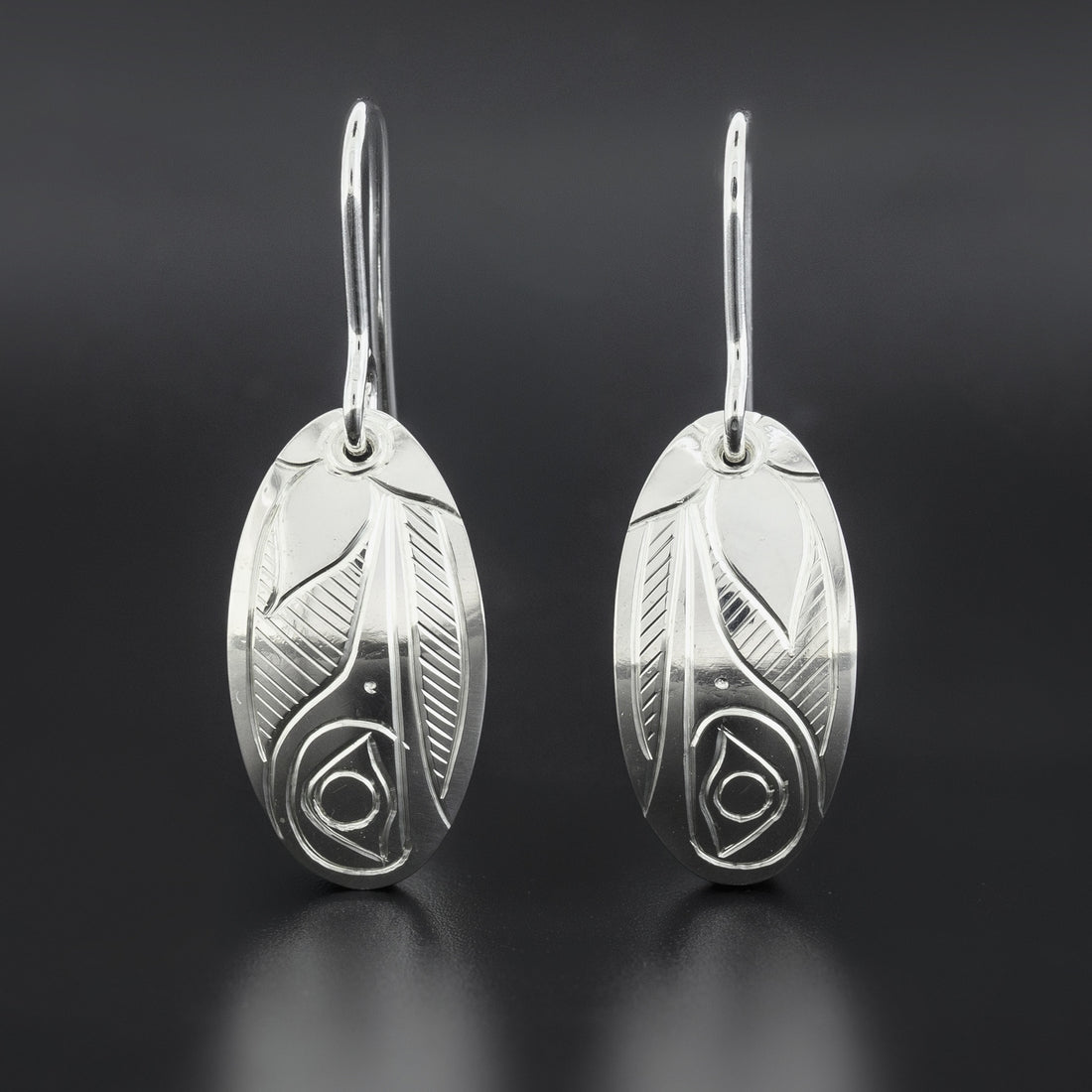 Hummingbird - Silver Earrings