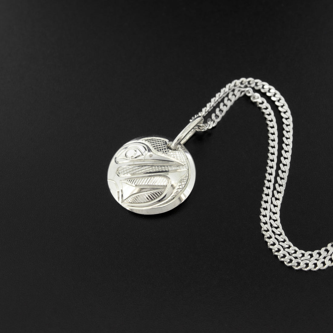 Hummingbird - Silver Pendant