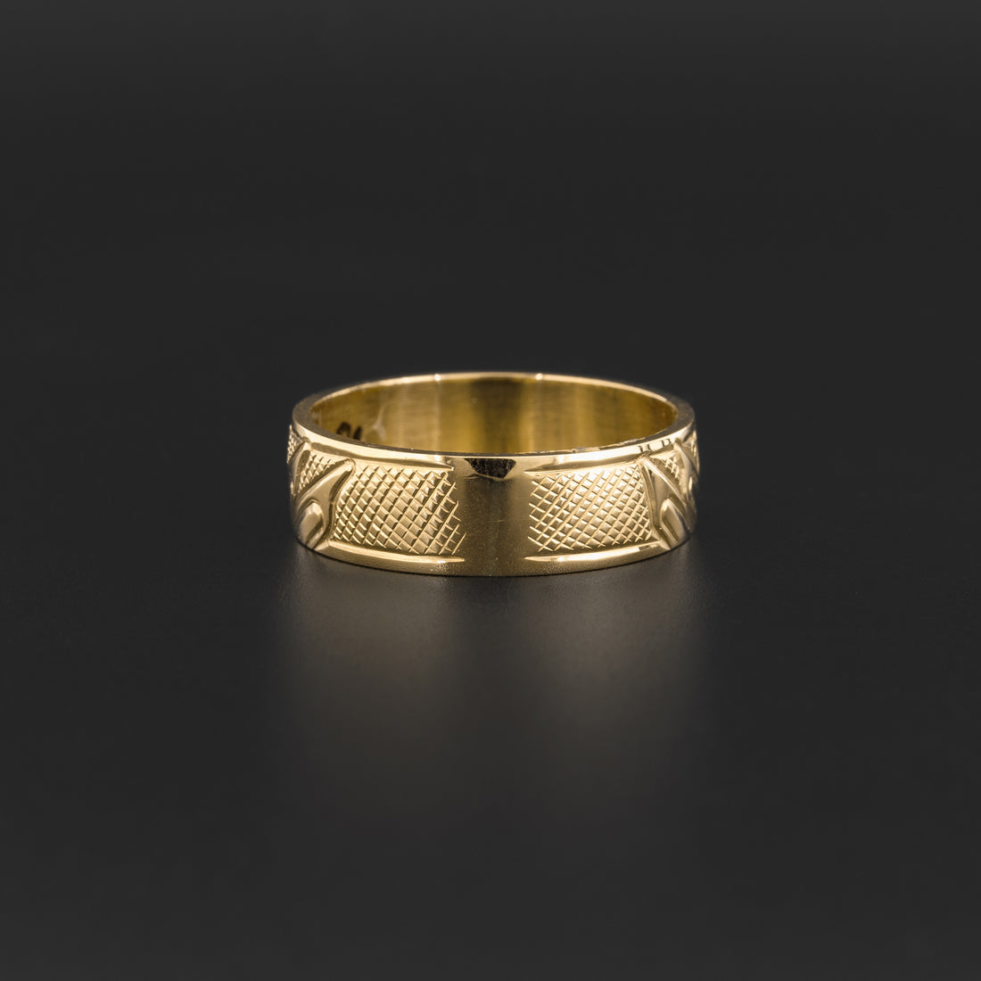 Hummingbirds - 14k Gold Ring