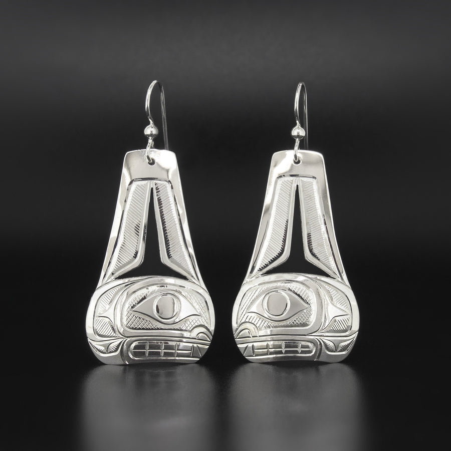 Saaeina.aat's Whale - Silver Earrings