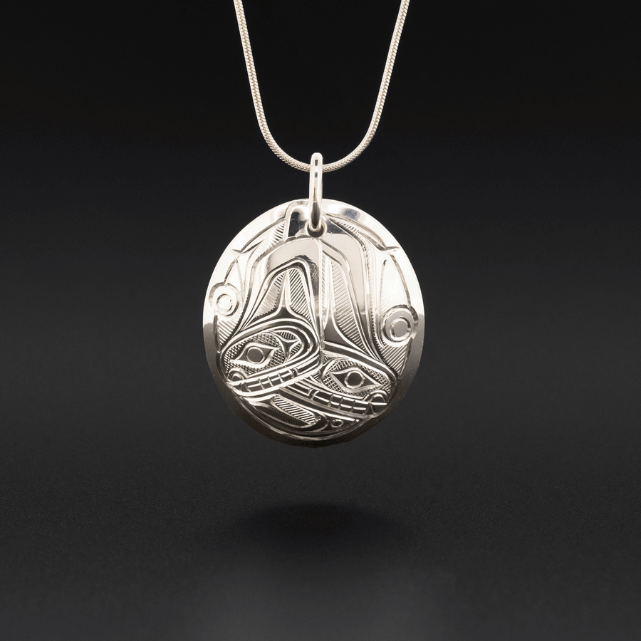 Killerwhales - Silver Pendant