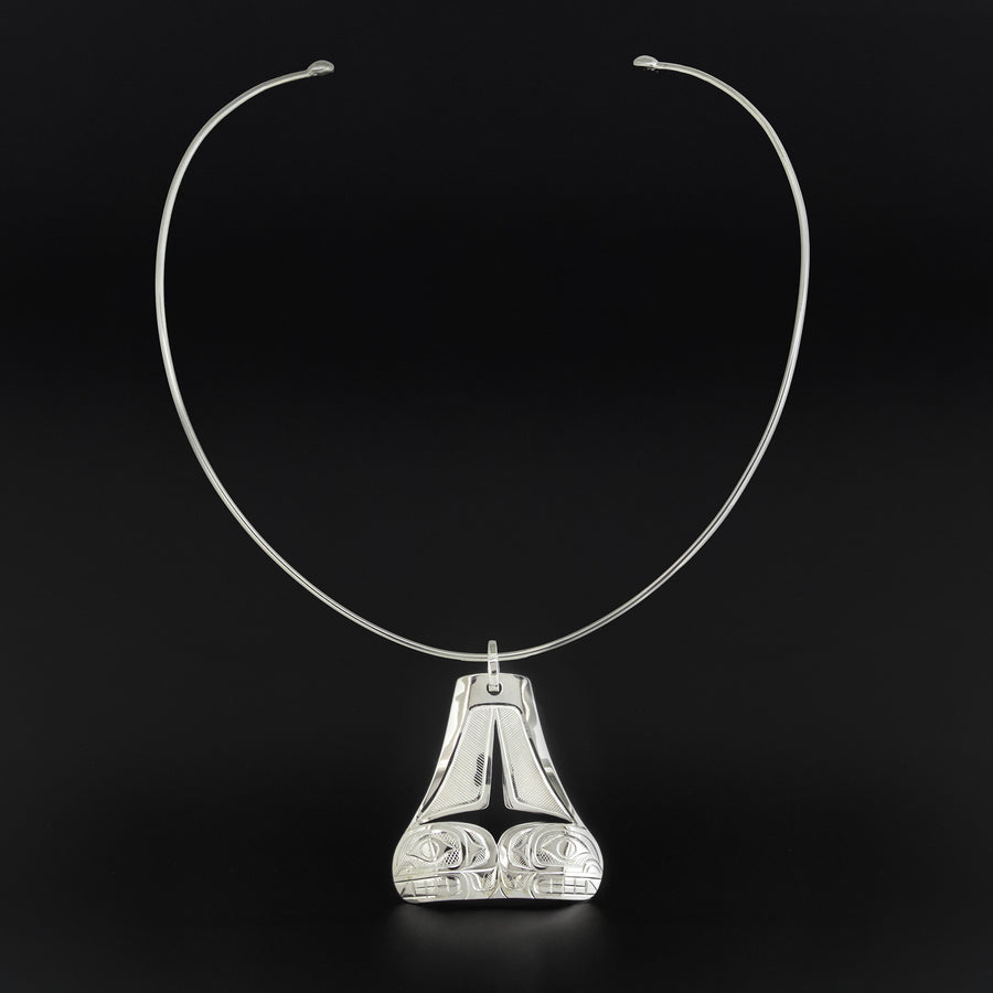 Saaeina.aat's Whale - Silver Pendant