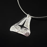 Saaeina.aat's Whale - Silver Pendant
