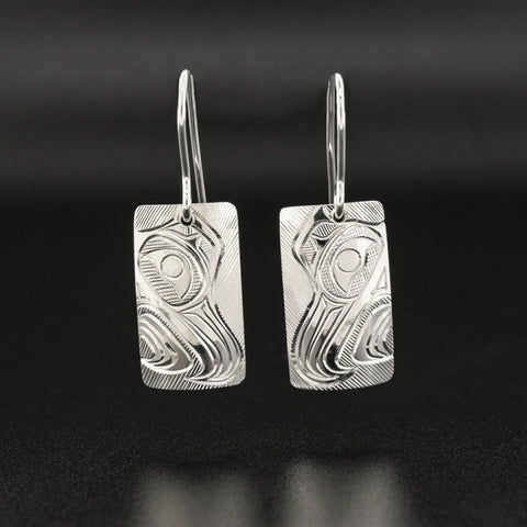 Thunderbird<br>Silver Earrings