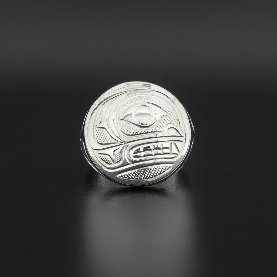 Whale - Silver Signet Ring