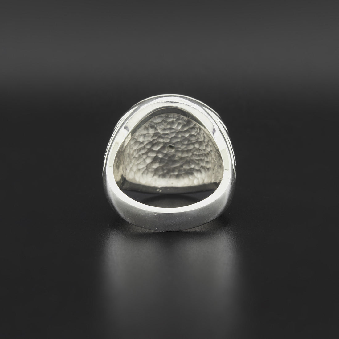 Whale - Silver Signet Ring